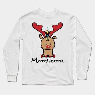 Unicorn baby elk Long Sleeve T-Shirt